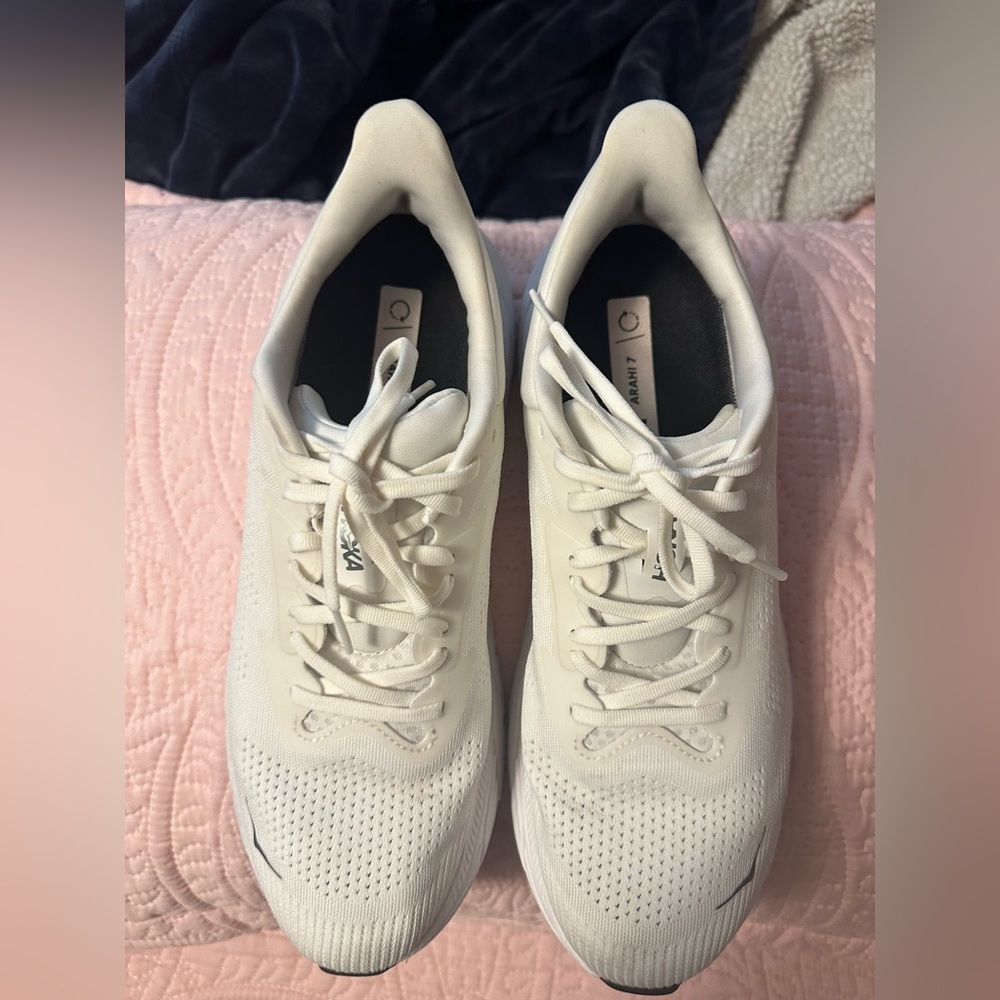 Hoka One One Men's White Sneakers